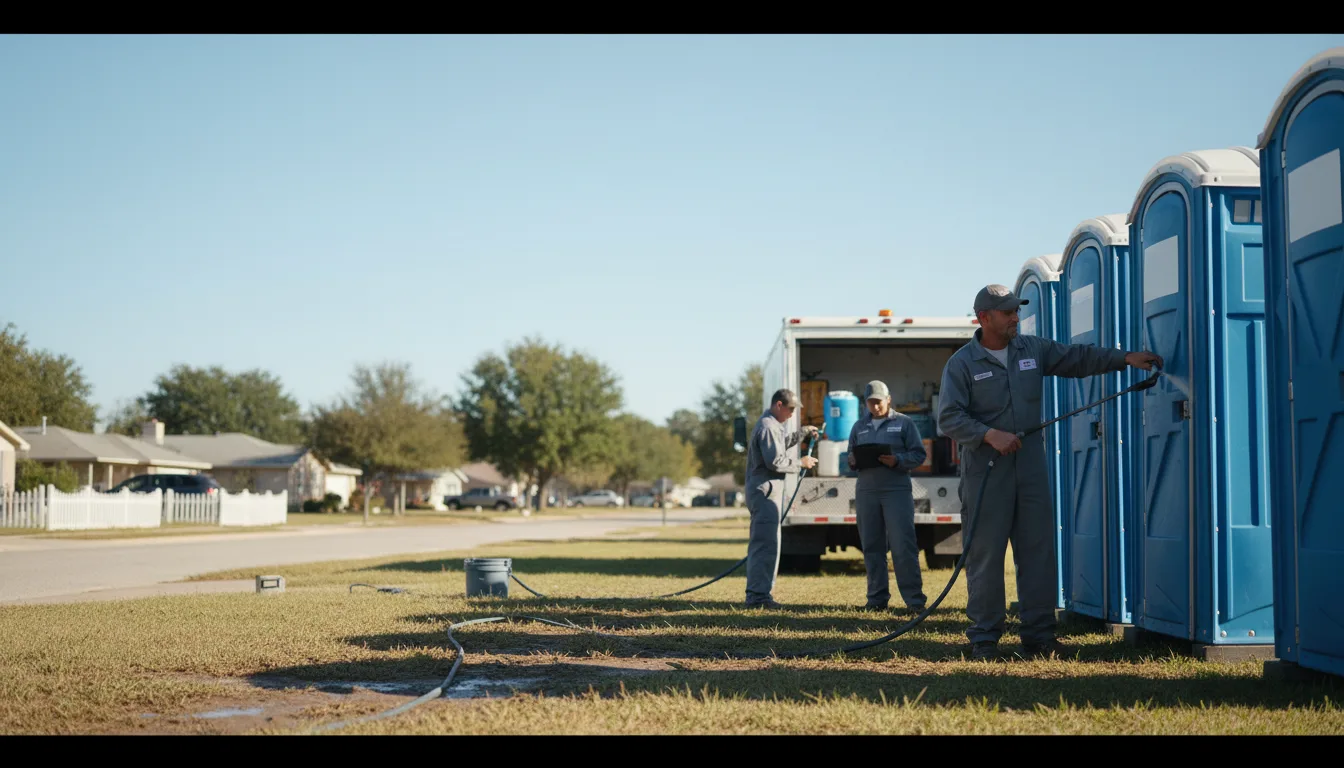 Long-Term Portable Toilet Rental in Clifford, IN near me